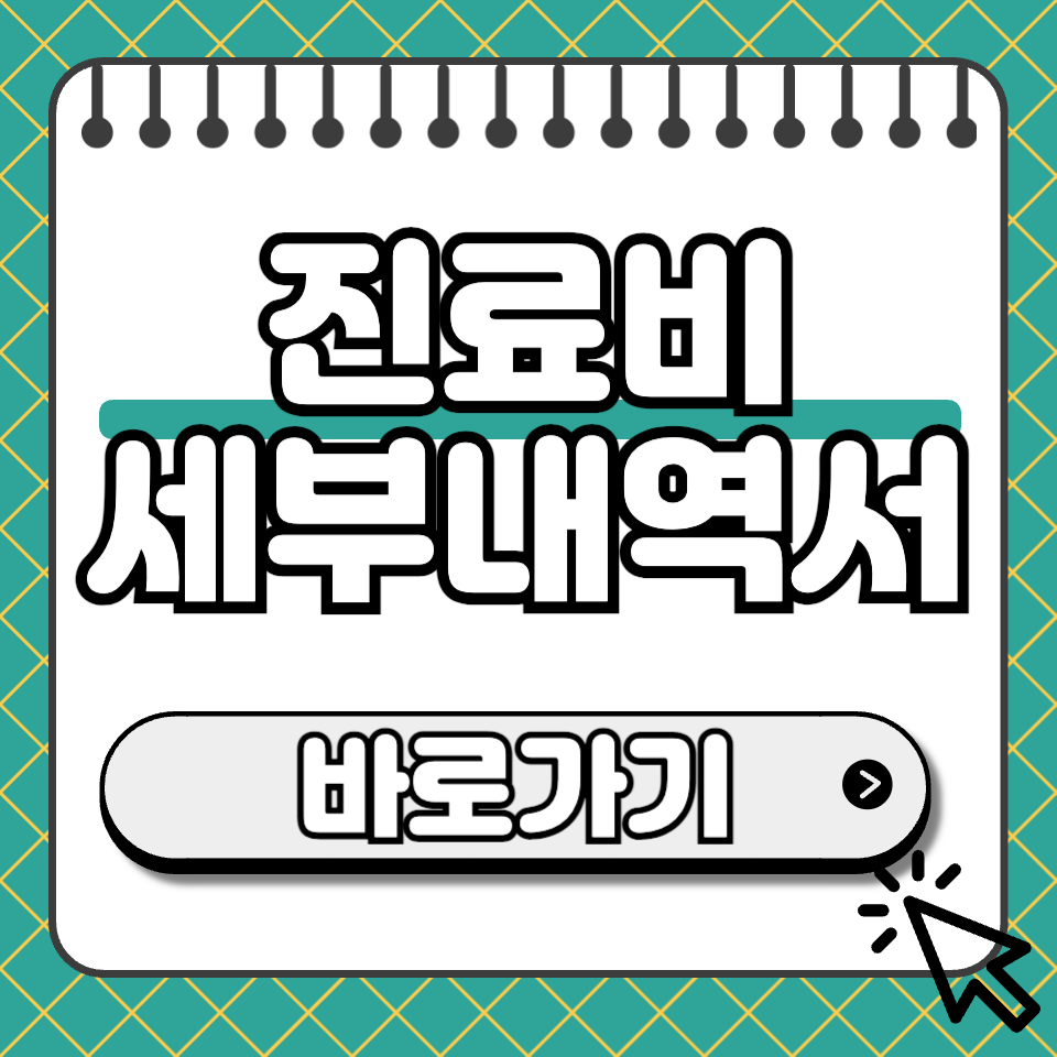 진료비 세부내역서 썸네일